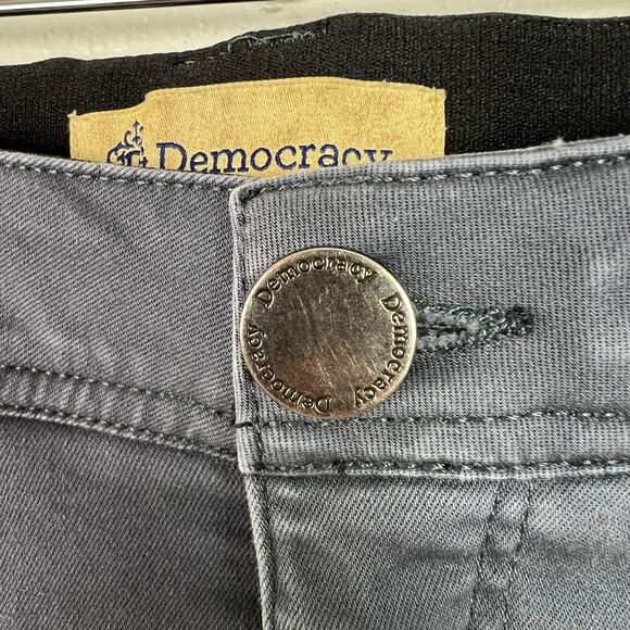 Democracy "Ab" Technology Size 16 Freedom Ankle Skimmer Skinny Pant Dark Gray - Picture 3 of 8